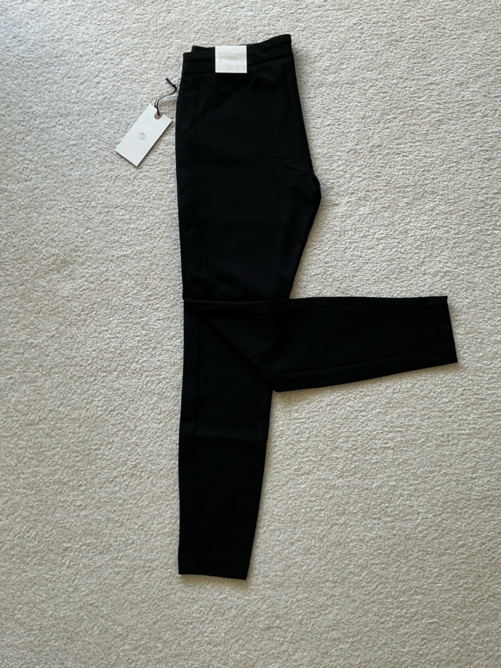 Women’s Lila Rose Black Straight Leg Pull On Pants